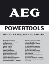 AEG BSB 12 G Veri Sayfası