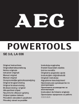 AEG SE 3.6 Veri Sayfası