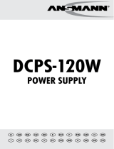 ANSMANN DCPS-120W Kullanma talimatları