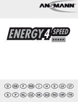 ANSMANN Energy 4 Speed Kullanma talimatları