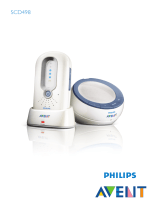 Philips-Avent Avent DECT baby SCD498 Kullanım kılavuzu