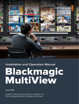 Blackmagic MultiView  Kullanım kılavuzu