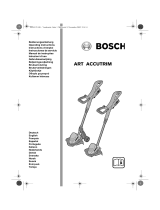 Bosch ART 26 Accutrim Kullanma talimatları