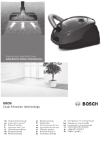 Bosch BSG62185/12 Kullanım kılavuzu