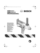 Bosch GBM 23-2 Kullanma talimatları