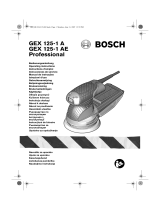Bosch GEX 125-1 AE Kullanma talimatları