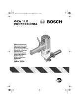 Bosch GRW 11 E Professional Kullanma talimatları