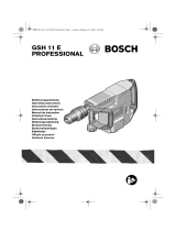 Bosch GSH 11 E Kullanma talimatları