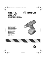Bosch GSR 14,4 V Kullanma talimatları