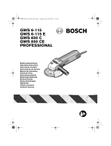 Bosch GWS 6-115E Kullanma talimatları