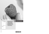 Bosch KGU Serie Kullanım kılavuzu