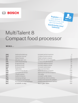 Bosch MultiTalent 8 MC812 Serie Kullanma talimatları