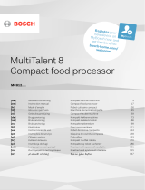 Bosch Multi Talent8 MC812W620 Kullanım kılavuzu