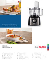 Bosch MCM3401M/01 El kitabı