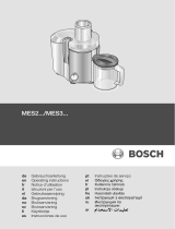 Bosch MES20A0/02 El kitabı