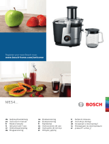 Bosch MES4000/01 Kullanma talimatları