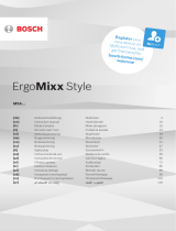 Bosch ErgoMixx Style MS6 Serie El kitabı