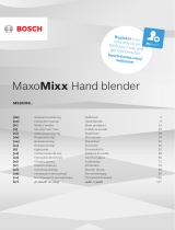 Bosch MAXOMIXX MS8CM61V5 El kitabı