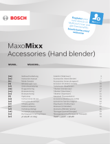 Bosch MaxoMixx MSM8 El kitabı