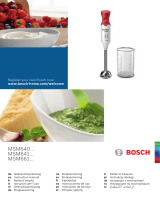 Bosch MSM64035/01 Kullanım kılavuzu