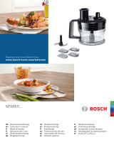 Bosch MSM6S90 El kitabı