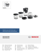 Bosch MUM48A11/05 Kullanım kılavuzu