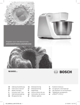 Bosch MUM50123 Kullanım kılavuzu