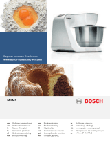 Bosch MUM58K20/02 Kullanım kılavuzu