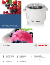 Bosch MUZ4EB1 Kullanım kılavuzu