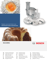 Bosch MUZ5MM1(00) Kullanım kılavuzu