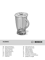 Bosch MUZ8MX2(00) Kullanım kılavuzu