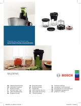 Bosch Tasty Moments Set (MUZ9TM1) Kullanım kılavuzu
