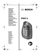 Bosch PDO 6 El kitabı