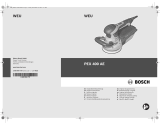 Bosch PEX4000AE El kitabı