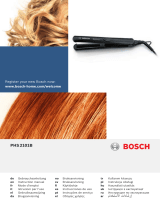 Bosch PHS2101B/01 Kullanım kılavuzu