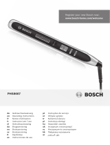 Bosch PHS8667GB/01 Kullanım kılavuzu