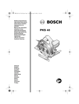 Bosch PKS 40 Kullanma talimatları