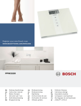 Bosch PPW3330/01 Kullanım kılavuzu