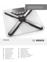 Bosch PPW7170 Kullanım kılavuzu