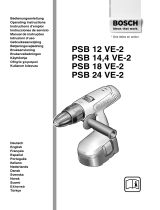 Bosch PSB 24 VE-2 El kitabı