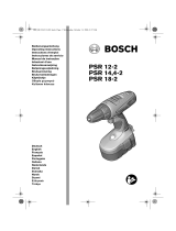 Bosch PSR 12-2 El kitabı