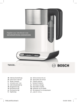 Bosch TWK8633GB Styline Kettle Kullanım kılavuzu