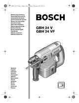 Bosch GBH 24 VF Kullanım kılavuzu