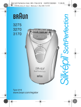 Braun 3270 Silk-epil 3 Kullanım kılavuzu