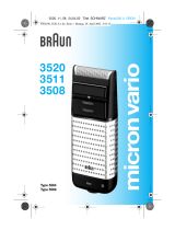 Braun 3520, 3511, 3508, micron vario Kullanım kılavuzu