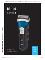 Braun Series 3 380s-4 Wet&Dry Kullanım kılavuzu