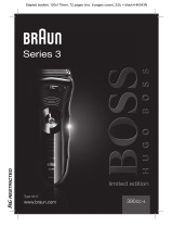 Braun 390cc-4, BOSS limited edition, Series 3 Kullanım kılavuzu