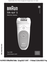 Braun Silk-épil 5 Kullanım kılavuzu