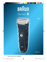 Braun 510 series 5 Kullanım kılavuzu