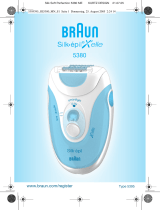 Braun 5380 silk epil x elle body epil easy start Kullanım kılavuzu